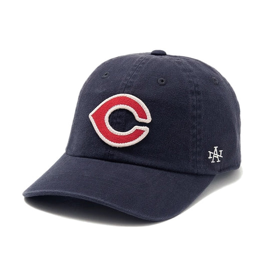 AMERICAN NEEDLE キャップ ARCHIVE - CINCINATTI TIGERS CAP ネイビー 商品画像 斜め