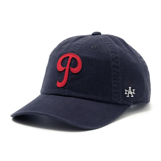 AMERICAN NEEDLE キャップ ARCHIVE - PHIL STARS CAP ブラック 商品画像 斜め