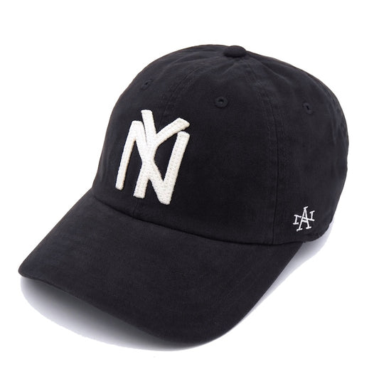 AMERICAN NEEDLE キャップ NY BLACK YANKEES CAP ブラック商品画像 斜め
