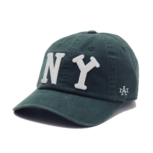 AMERICAN NEEDLE キャップ NEW YORK BLACK YANKEES CAP グリーン 商品画像斜め