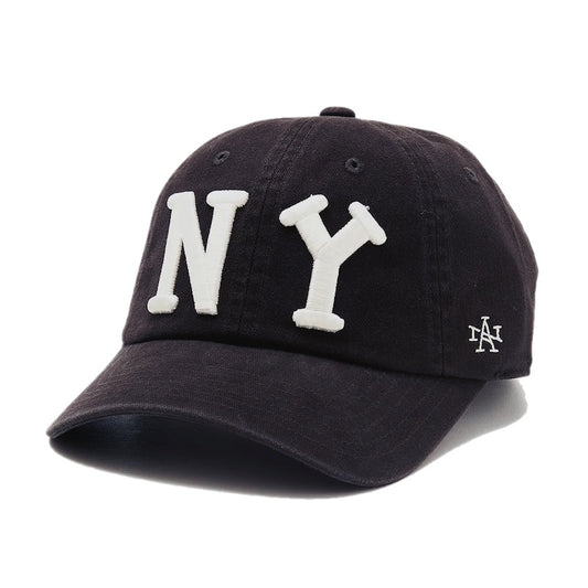 AMERICAN NEEDLE キャップ NEW YORK BLACK YANKEES CAP ブラック商品画像 斜め