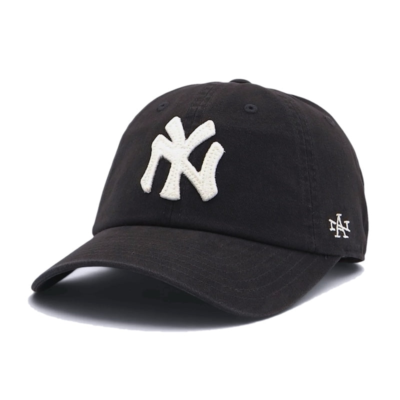 AMERICAN NEEDLE キャップ ARCHIVE - BROOKLYN EAGLES CAP ブラック 商品画像 斜め