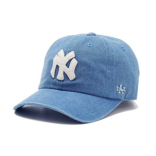 AMERICAN NEEDLE キャップ ARCHIVE - BROOKLYN EAGLES CAP ライトデニム 商品画像 斜め