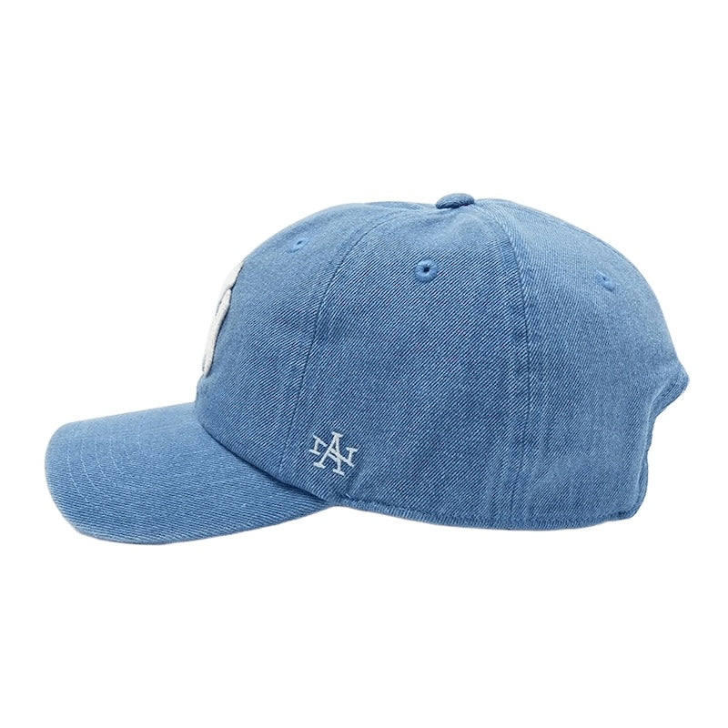 AMERICAN NEEDLE キャップ ARCHIVE - BROOKLYN EAGLES CAP ライトデニム 商品画像 サイドビュー