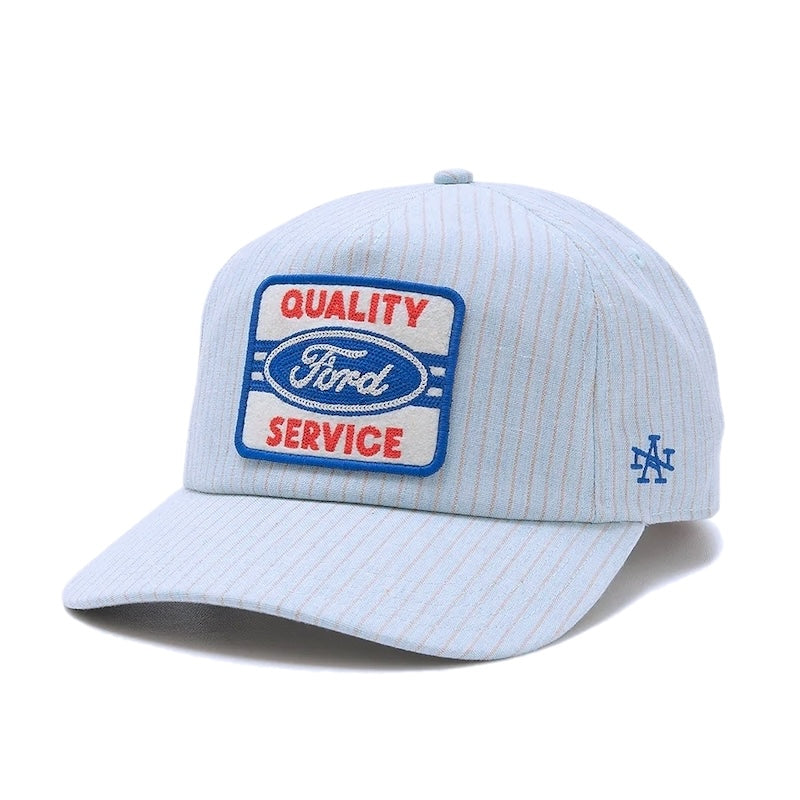 AMERICAN NEEDLE キャップ TULSA - FORD CAP ブルー/グレー 商品画像 斜め