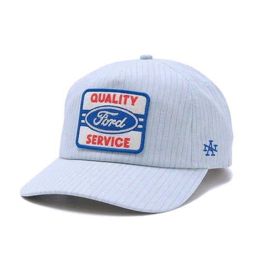 AMERICAN NEEDLE キャップ TULSA - FORD CAP ブルー/グレー 商品画像 斜め