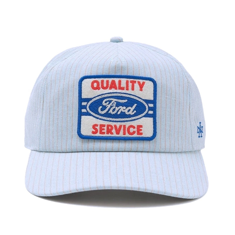 AMERICAN NEEDLE キャップ TULSA - FORD CAP ブルー/グレー 商品画像 正面