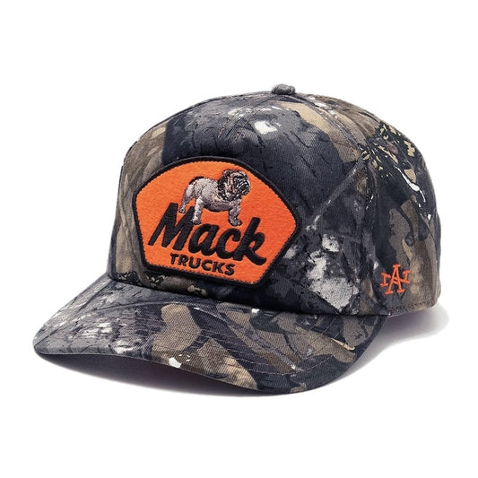 AMERICAN NEEDLE キャップ CAMO ROSCOE - MACK TRUCK CAP カモ 商品画像 斜め