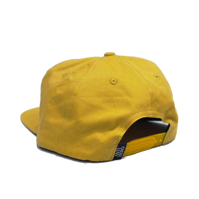 ANTI HERO　キャップ　"BASIC EAGLE SNAPBACK CAP"　(Mustard / Black)