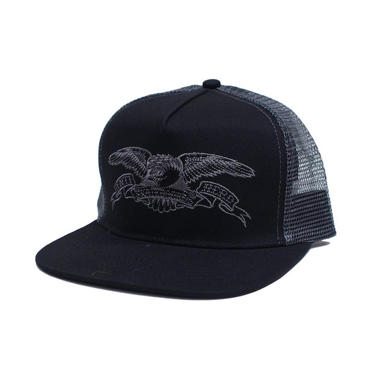 ANTI HERO　キャップ　"BASIC EAGLE MESH CAP"　(Black / Charcoal)