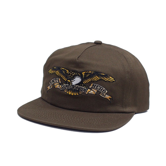 ANTI HERO　キャップ　"EAGLE SNAPBACK CAP"　(Brown)