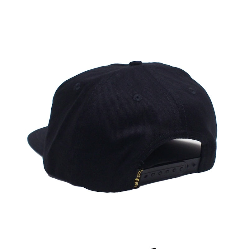 ANTI HERO　キャップ　"LIL PIGEON SNAPBACK CAP"　(Black / Yellow)