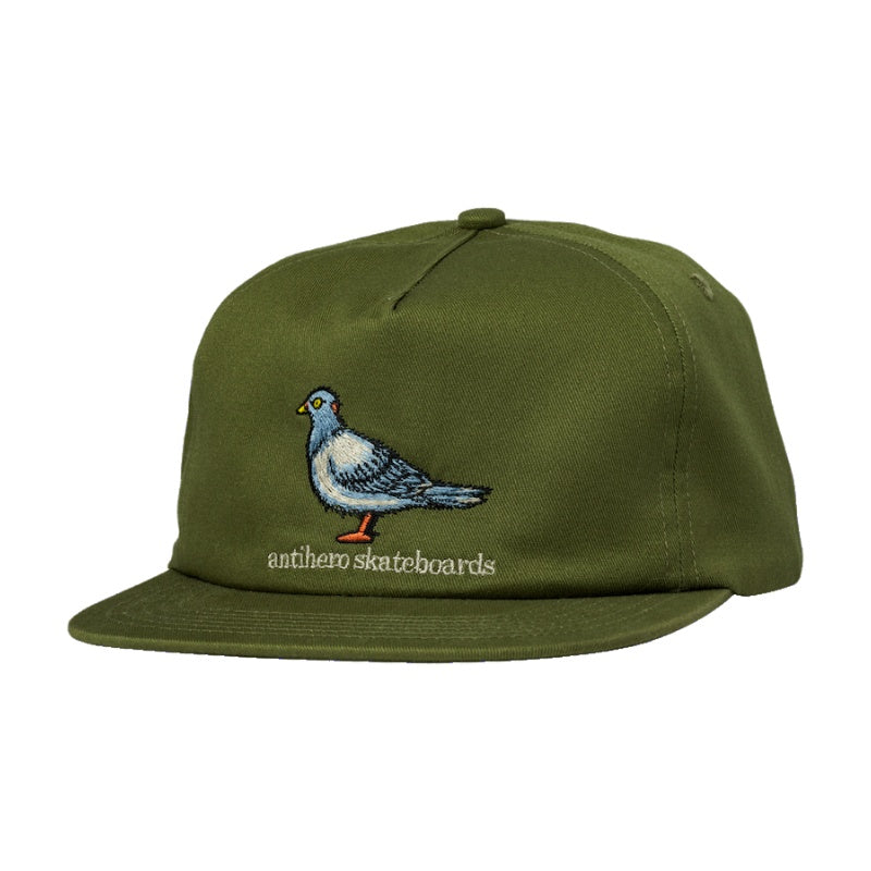 ANTI HERO　キャップ　"LIL PIGEON SNAPBACK CAP"　(Safari Green)