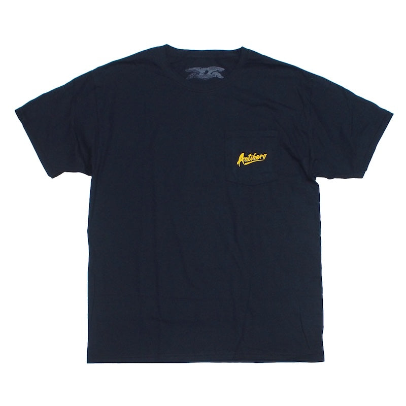 ANTI HERO　Tシャツ　"REFRESCOS POCKET TEE"　(Black)