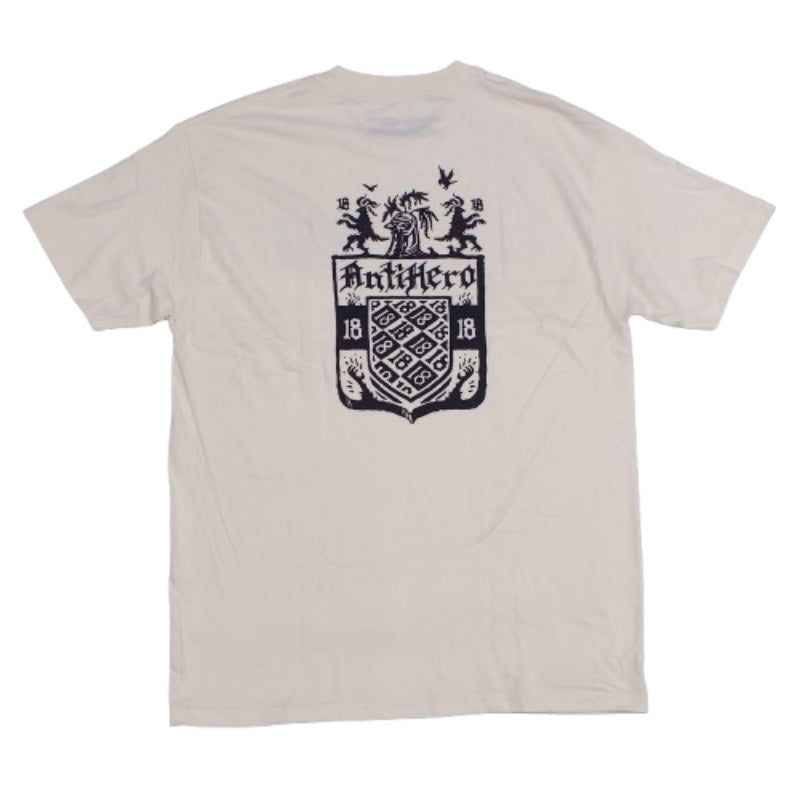 ANTI HERO　Tシャツ　"COAT OF ARMS TEE"　(Cream)