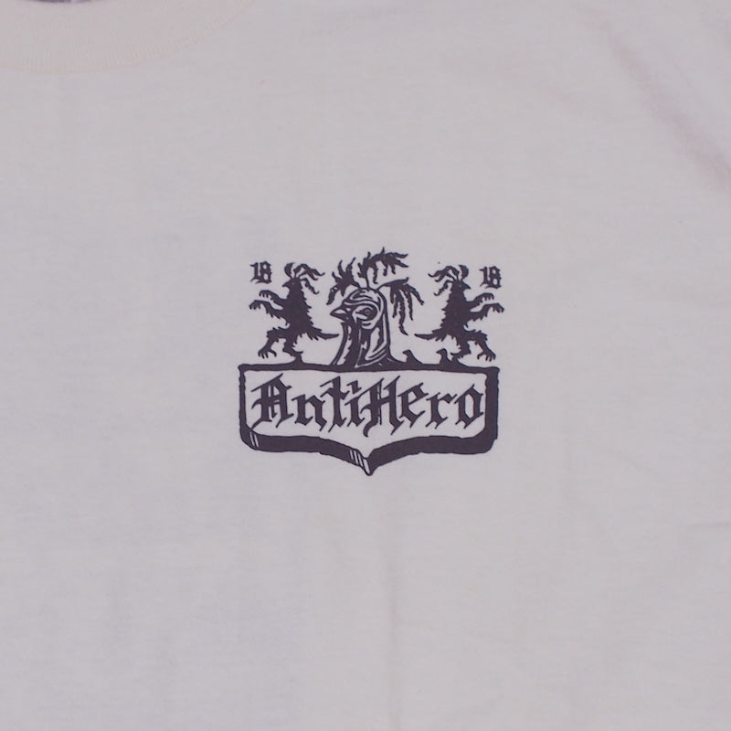 ANTI HERO　Tシャツ　"COAT OF ARMS TEE"　(Cream)