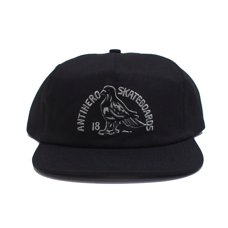 ANTI HERO　キャップ　"CLUBHOUSE SNAPBACK CAP"　(Black / Gray)