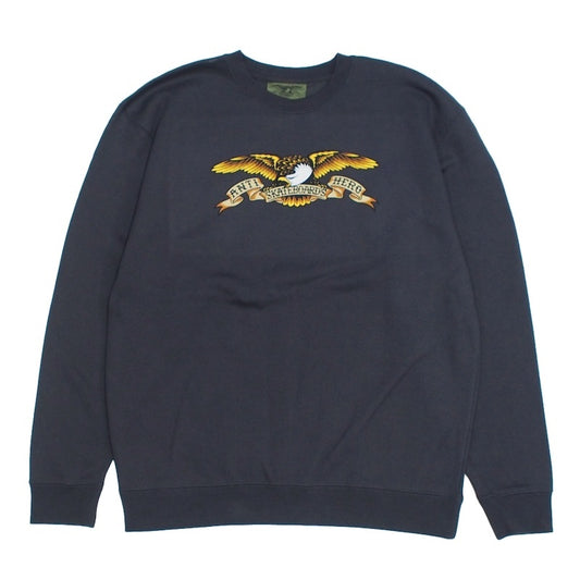ANTI HERO　クルースウェット　"EAGLE CREWNECK SWEAT"　(Asphalt / Black Multi)