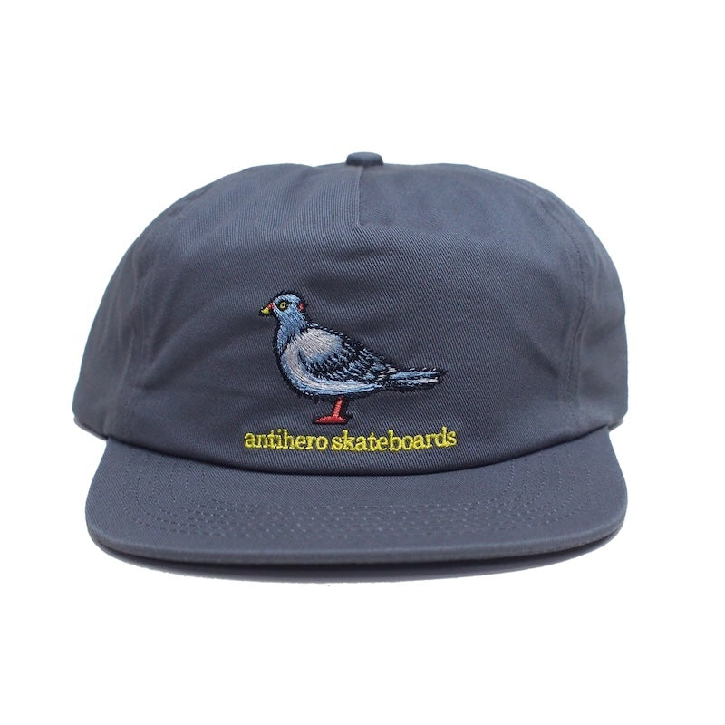 ANTI HERO　キャップ　"LIL PIGEON SNAPBACK CAP"　(Charcoal / Yellow)