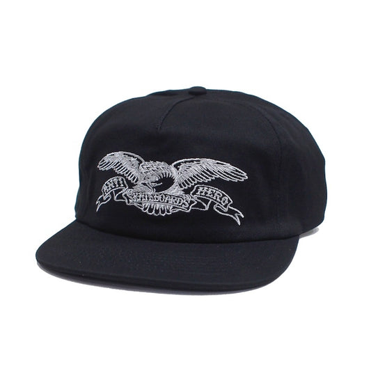 ANTI HERO　キャップ　"BASIC EAGLE SNAPBACK CAP"　(Black / Gray)