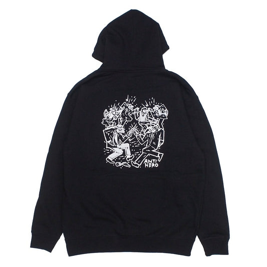 ANTI HERO　パーカー　"RUDER BWOYS HOODIE"　(Black)