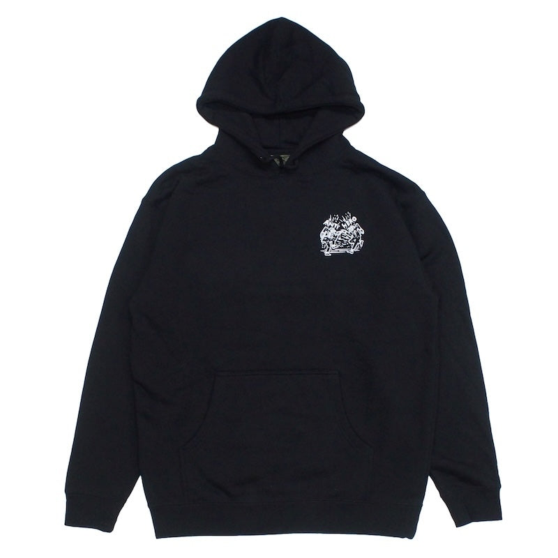ANTI HERO　パーカー　"RUDER BWOYS HOODIE"　(Black)