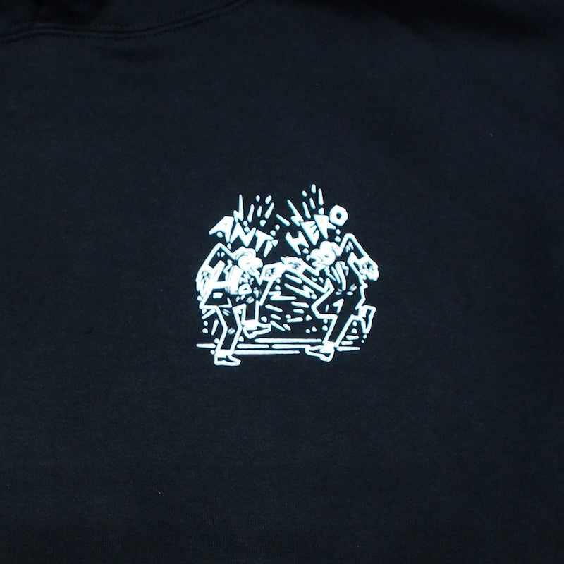 ANTI HERO　パーカー　"RUDER BWOYS HOODIE"　(Black)