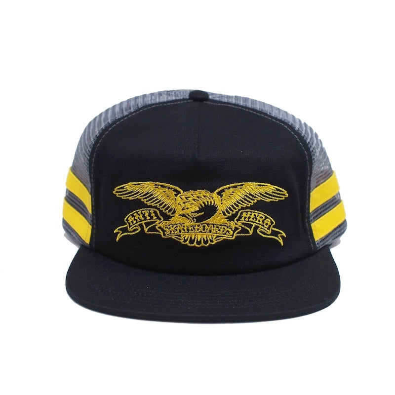 ANTI HERO メッシュキャップ BASIC EAGLE SNAPBACK CAP ブラック 用品画像 正面
