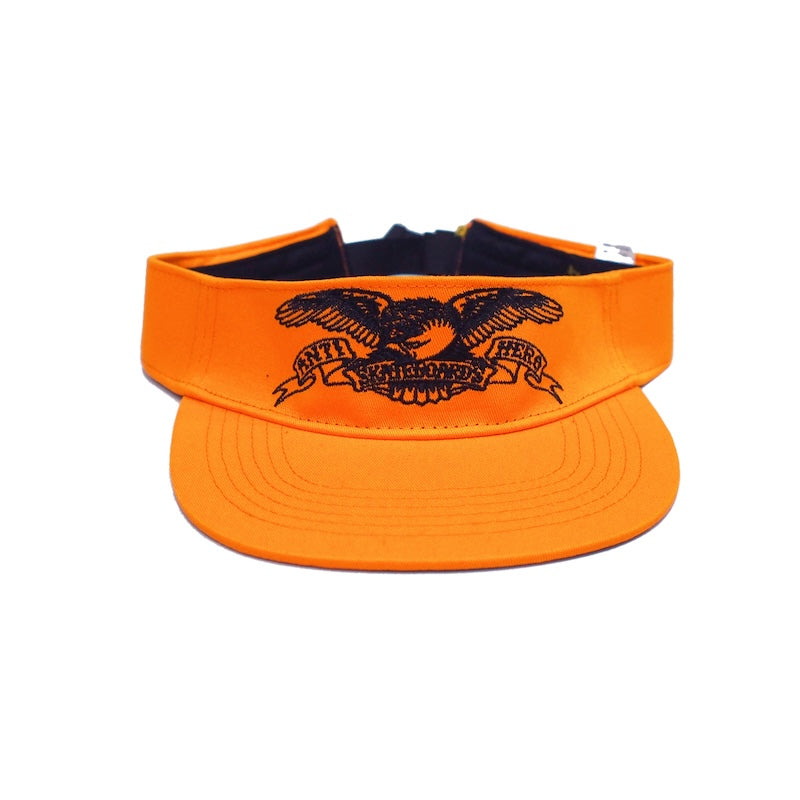 ANTI HERO サンバイザー BASIC EAGLE STRAPBACK VISOR オレンジ 商品画像 正面