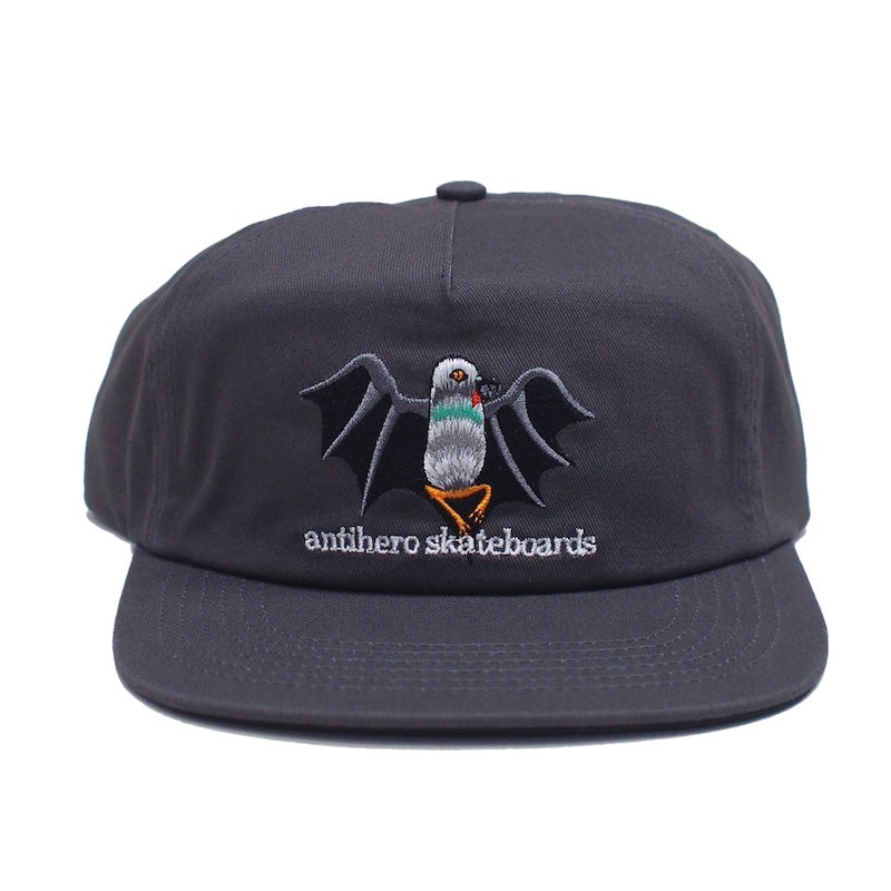 ANTI HERO キャップ VAMPIGEON SNAPBACK CAP チャコール 商品画像 正面