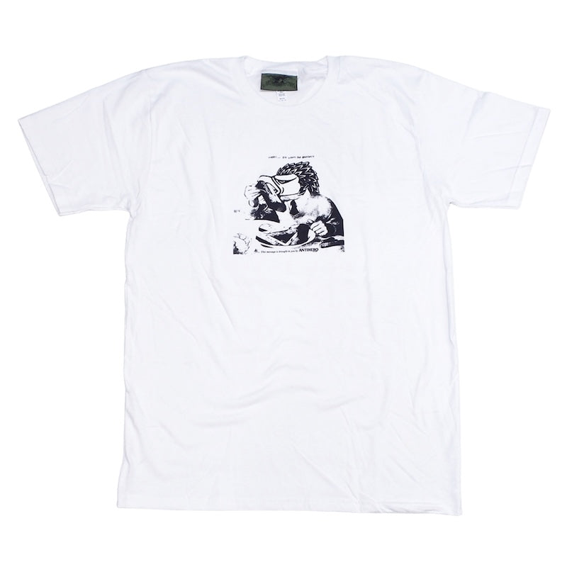 ANTI HERO Tシャツ TASTY CURBS TEE ホワイト 商品画像 正面