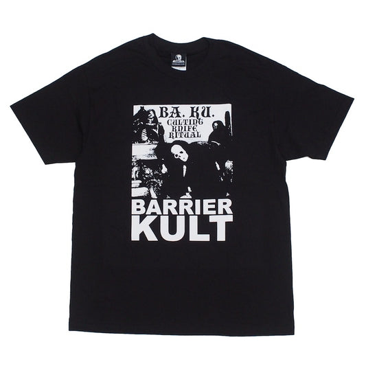 BARRIER KULT Tシャツ CULTING TEE ブラック 商品画像 正面