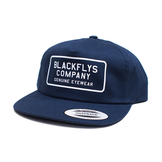 BLACK FLYS　キャップ　"MISSION SNAPBACK CAP"　(Navy)