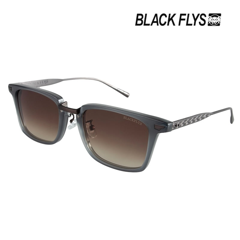 BLACK FLYS　サングラス　"DAYTONA COMBO"　(Opaline Gray-M.Gun / Brown Gradation)