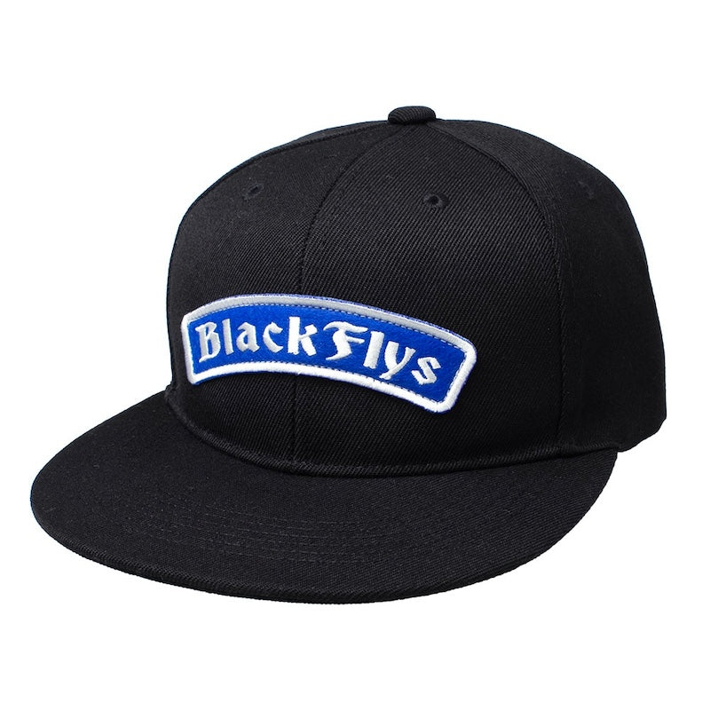 BLACK FLYS　キャップ　"ARCH SNAPBACK CAP"　(Black / Blue)