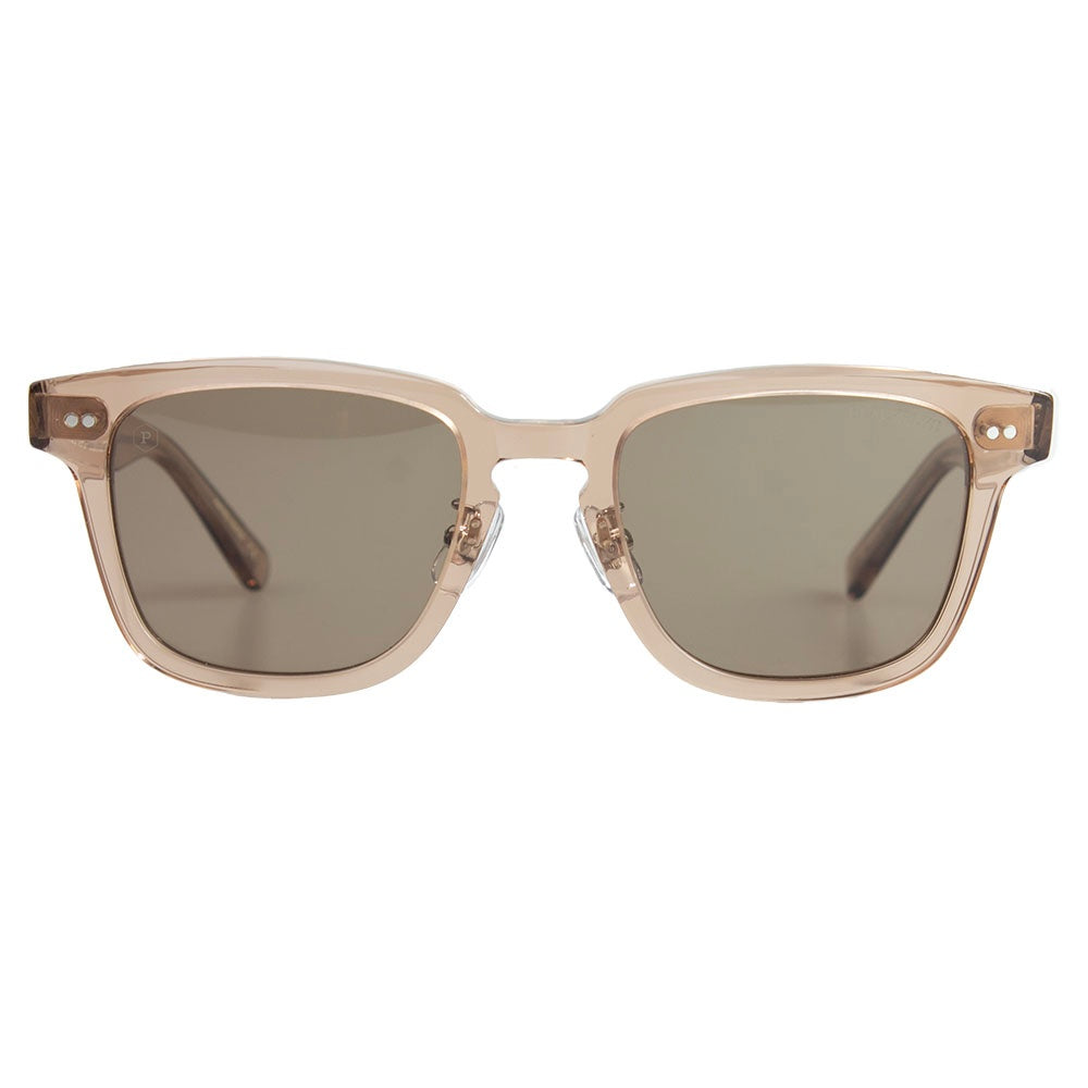 BLACK FLYS　サングラス　"FLY CLUBMAN"　(Clear Beige-Gold / Light Brown Polarized Lens)