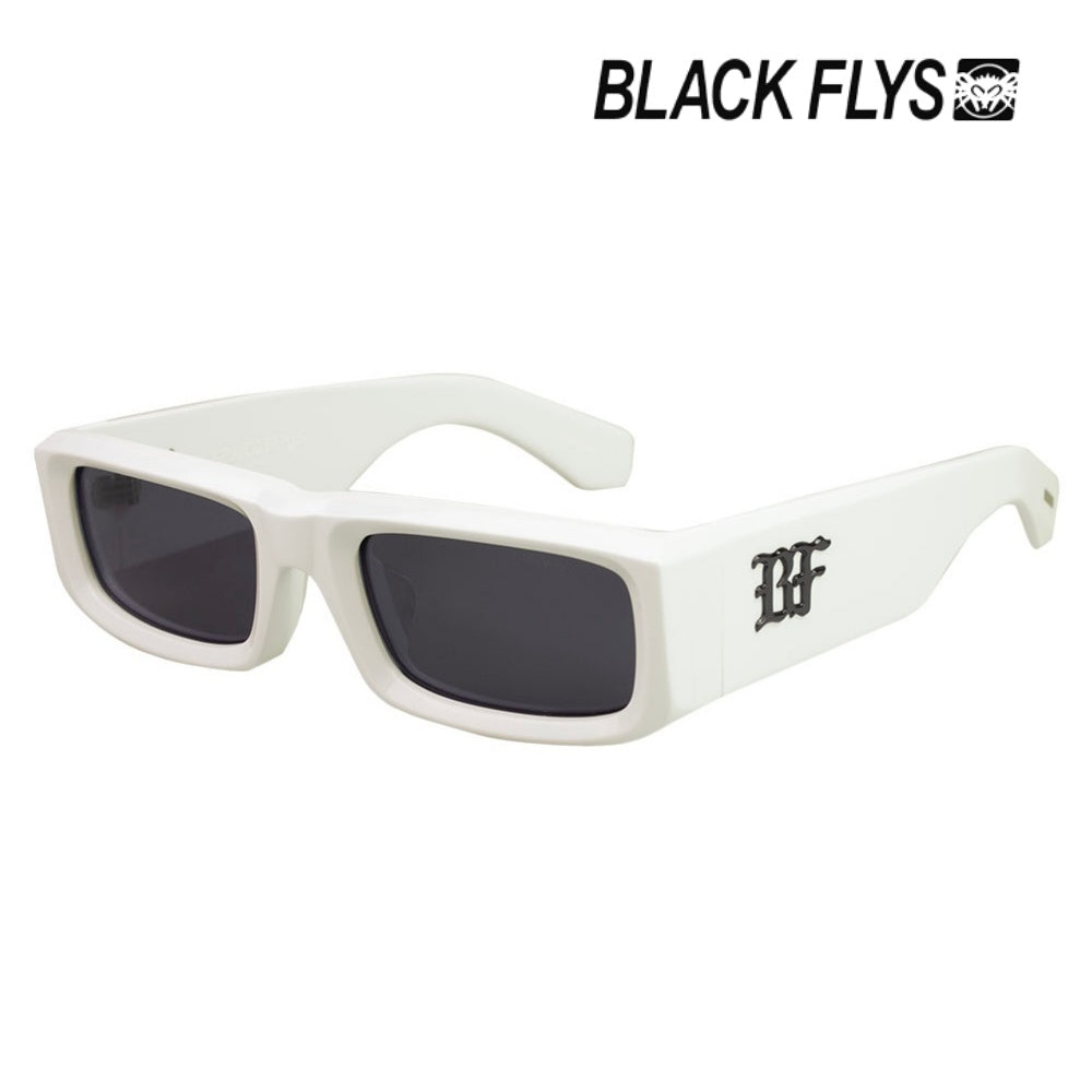 BLACK FLYS　サングラス　"FLY DOZER"　(White-Gun / Gray)