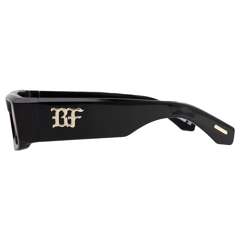 BLACK FLYS　サングラス　"FLY DOZER"　(Black-Gold / Light Brown)