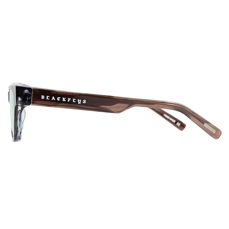 BLACK FLYS サングラス "FLY COLT" (Brown to Gray Storipe-Gun / Green Photochromic Lens) 商品画像 サイド