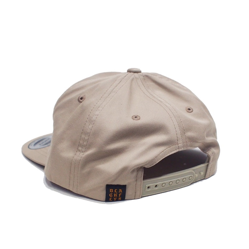 BLACK FLYS　キャップ　"KILLING THE GAME OE CAP"　(Beige)