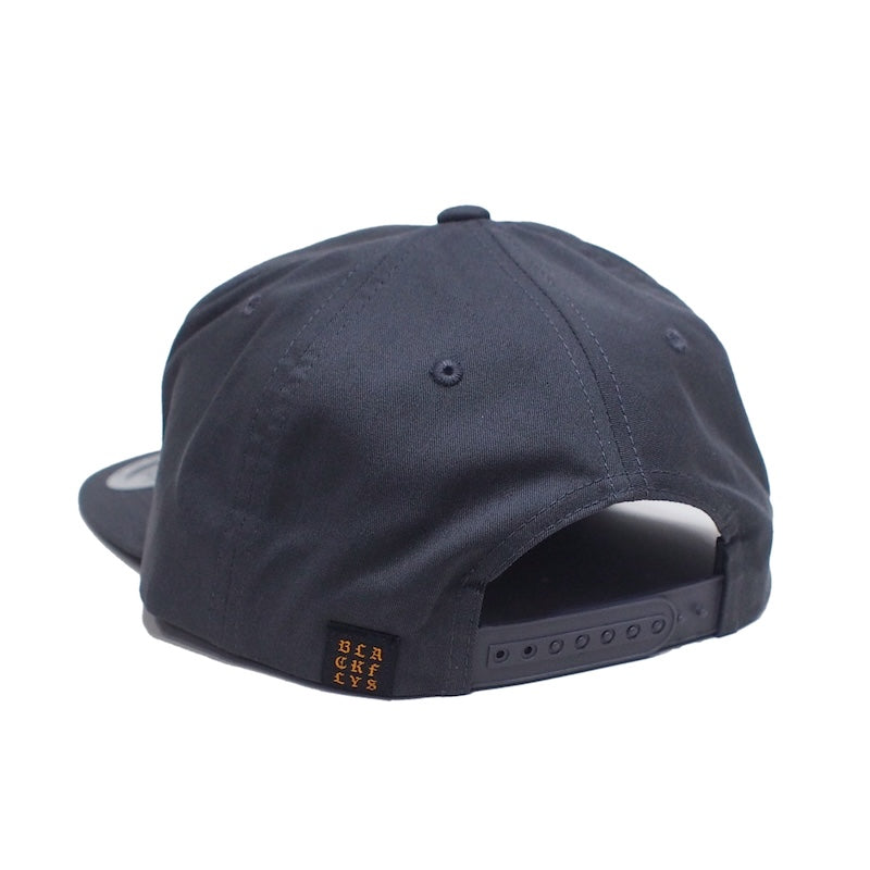 BLACK FLYS　キャップ　"KILLING THE GAME OE CAP"　(Charcoal)