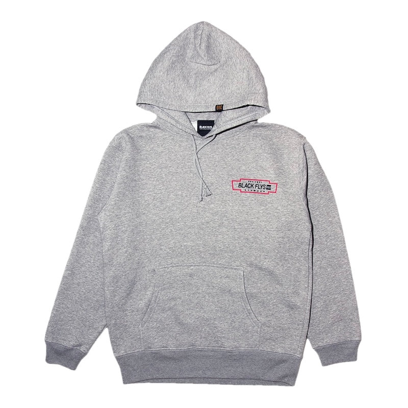 BLACK FLYS　パーカー　"FASTLANE HOODIE"　(Heather Gray)