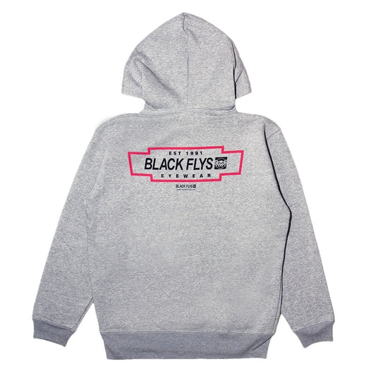 BLACK FLYS　パーカー　"FASTLANE HOODIE"　(Heather Gray)