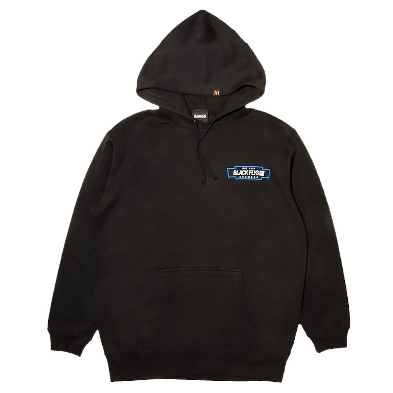 BLACK FLYS　パーカー　"FASTLANE HOODIE"　(Black)