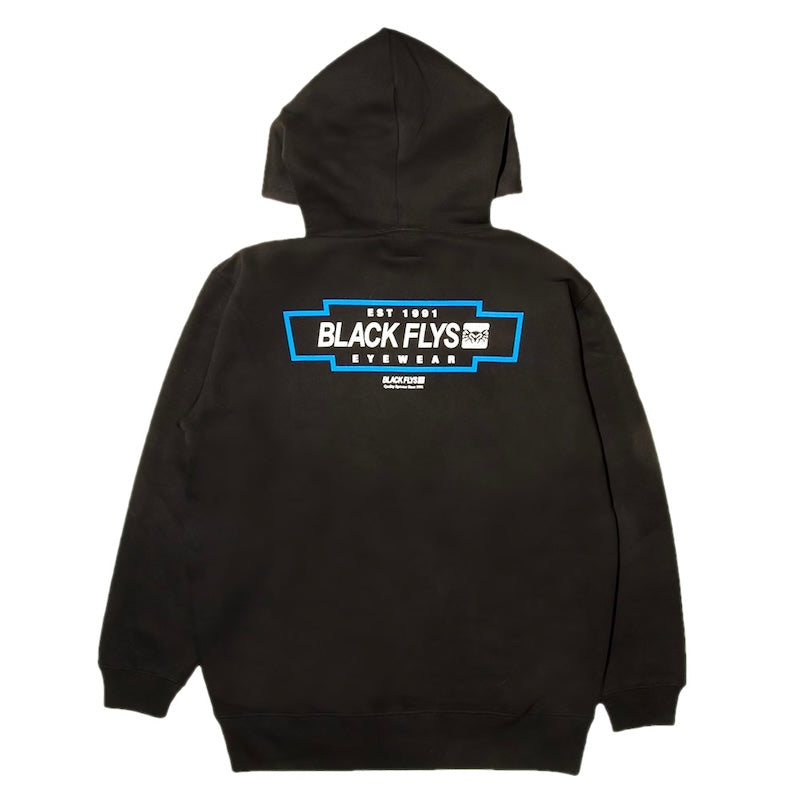BLACK FLYS　パーカー　"FASTLANE HOODIE"　(Black)