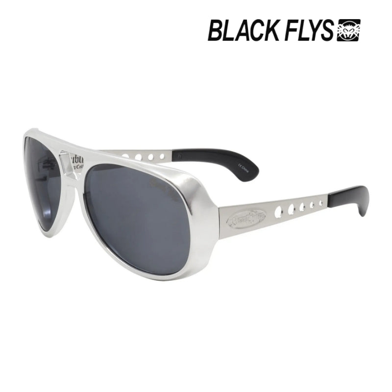 BLACK FLYS x SUBLIME サングラス "SUBLIME KING FLY" (Silver / Gray)