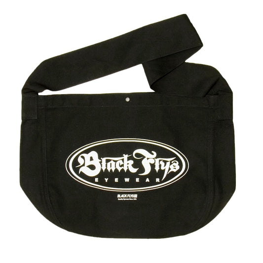 BLACK FLYS ニュースペーパーバッグ OVAL OG NEWS PEPER BAG ブラック 商品画像