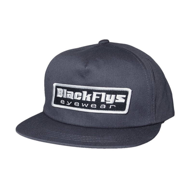 BLACK FLYS キャップ CUSH CAP チャコール 商品画像 斜め