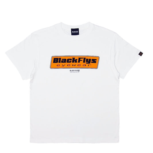 BLACK FLYS Tシャツ CUSH S/S TEE ホワイト 商品画像 正面