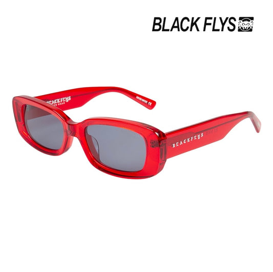 BLACK FLYS サングラス FLY DOVIE (Clear Red / Gray) 商品画像 斜め